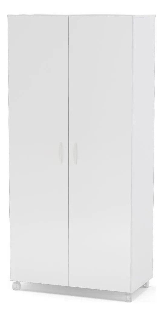 Armário Multiuso 2 Portas São Paulo Branco Bp - Politorno Cor Branco