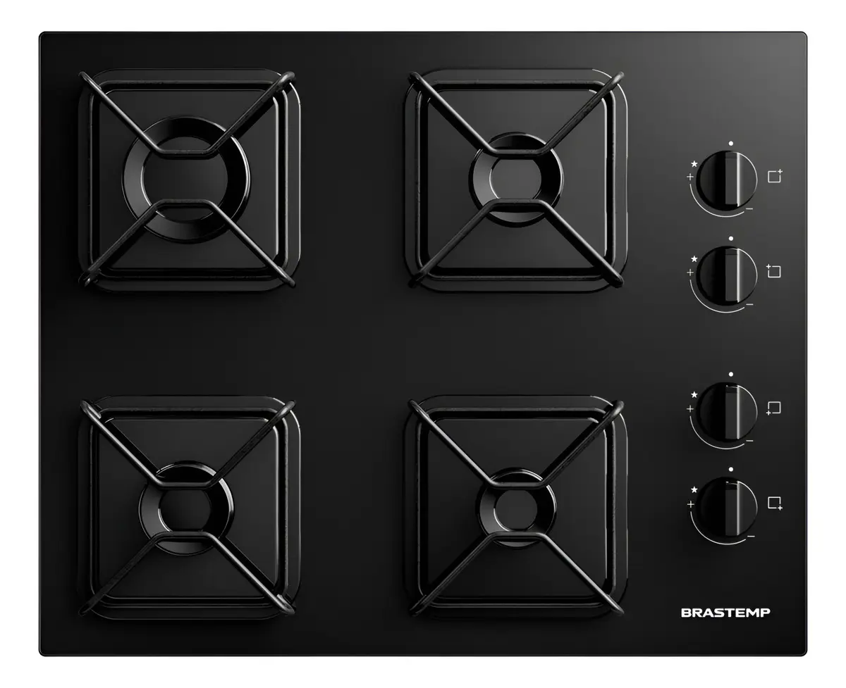 Cooktop 4 Bocas Brastemp