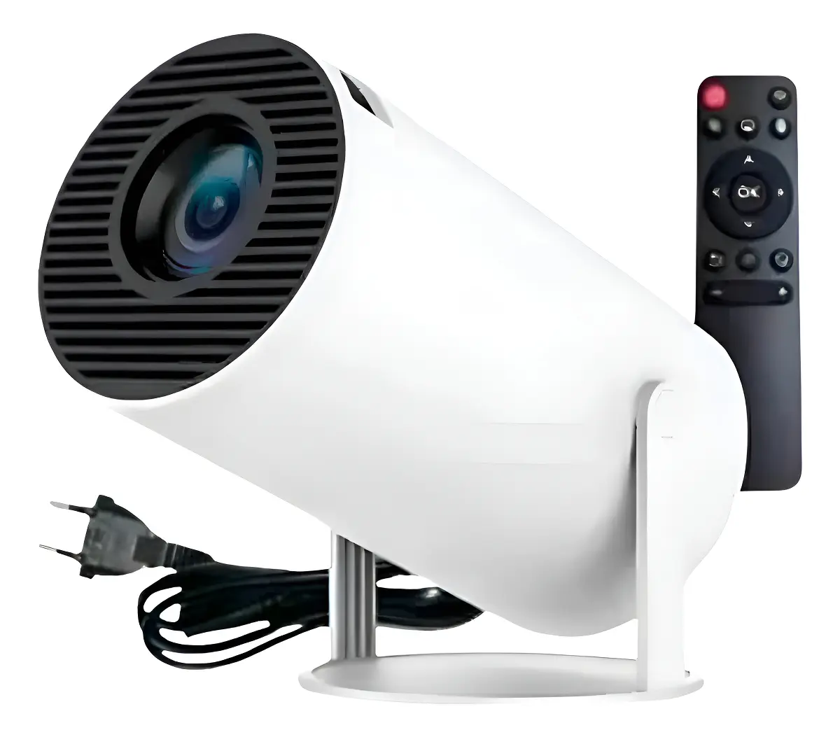 Projetor Hy300 4K HD Android 11 Wi-Fi Bluetooth Portátil 150