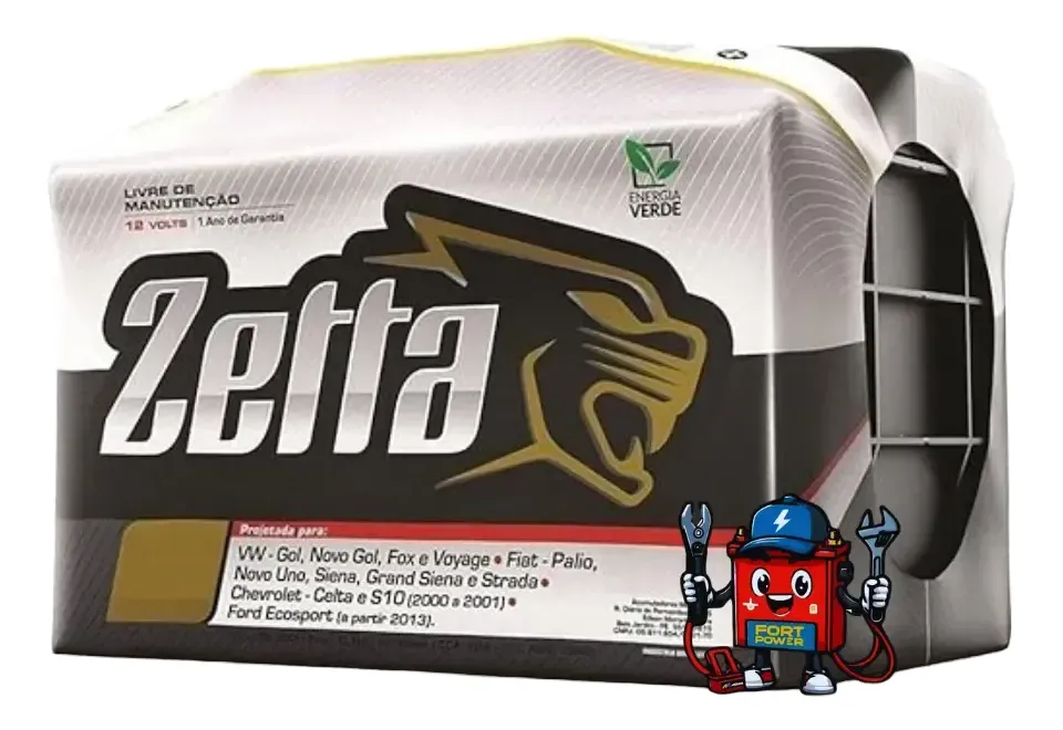 Bateria Zetta Mz45d