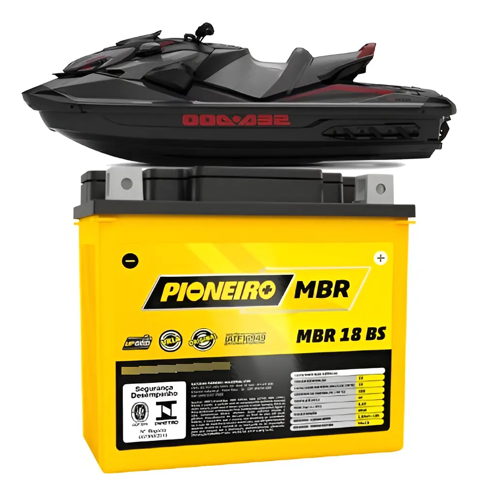 Selada Bateria Para Jetski Sea-doo Mbr 18 Bs 12v 18ah