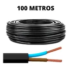 cabo de Fio Pp 2x2,5mm 2,5mm Rolo 100m Metros Cabo Elétrico
