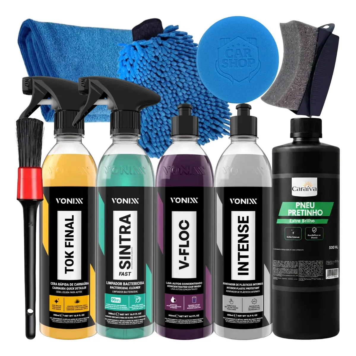 Lavagem Shampoo Cera Tok Final Intense Sintra Fast Vonix