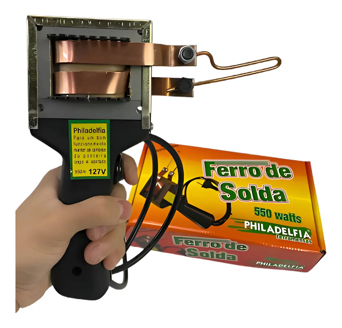 Ferro De Solda Profissional 550w 110v Ou 220v Philadelfia