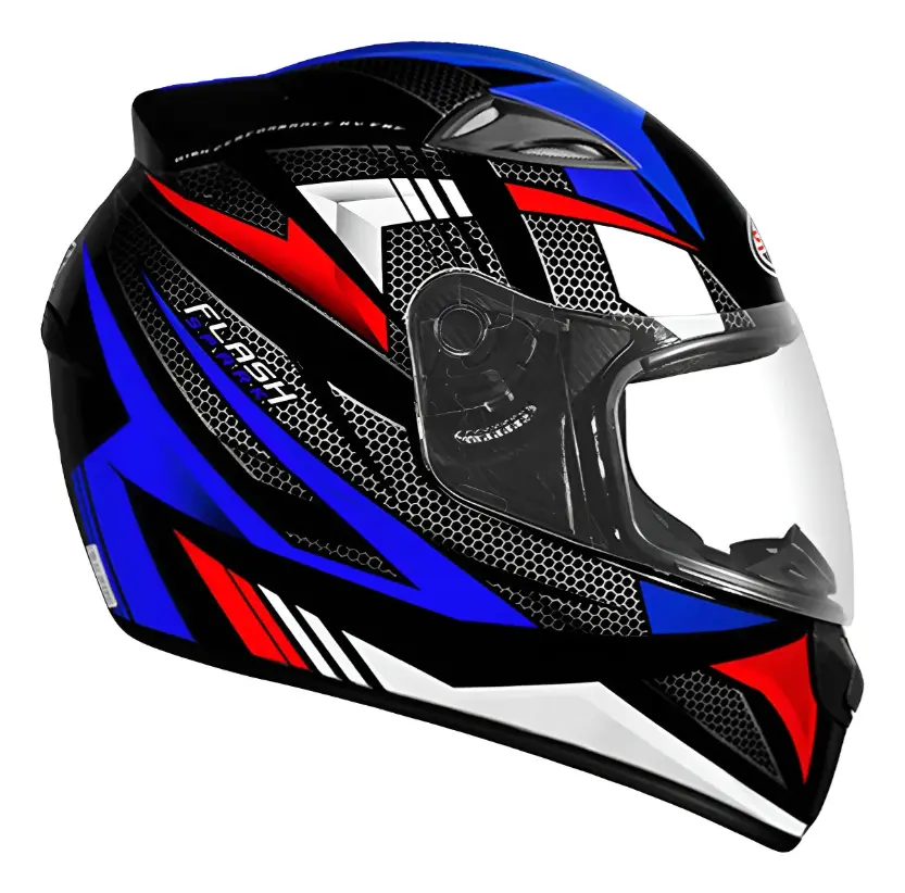 Capacete Fechado Ebf New Spark Flash Inmetro Fosco Ou Brilho