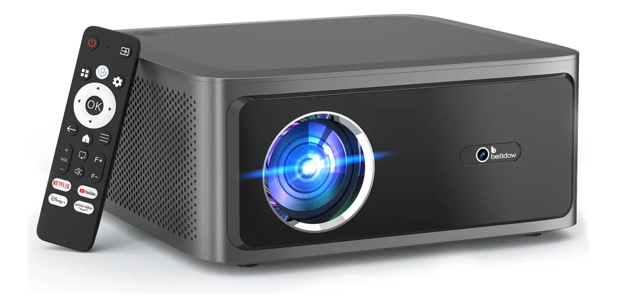 Projetor Bettdow Ac1071 1080p 1000ansi Lumens Wi-fi