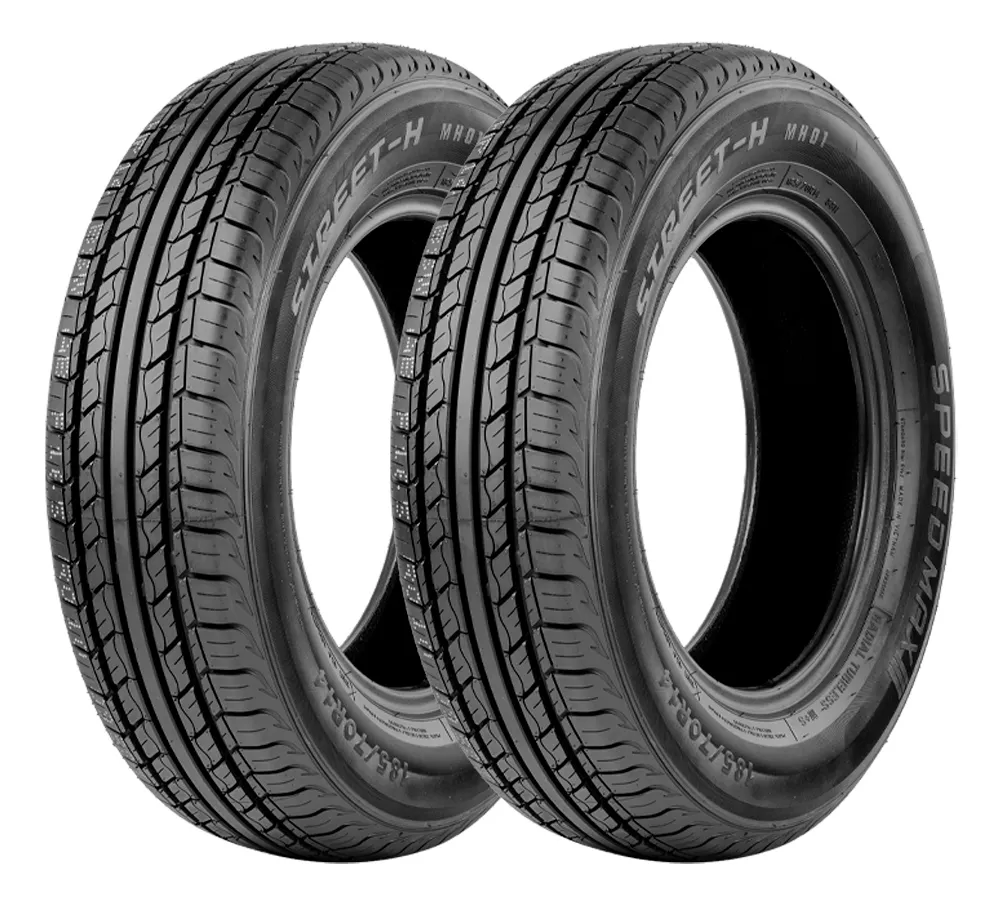 Jogo 2 Pneus Speedmax Aro 14 Mh01 185/70r14 88h