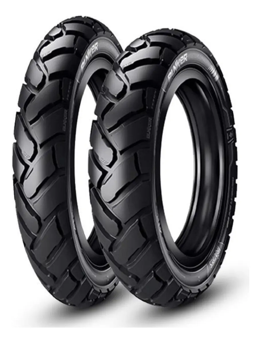 Pneu 120/80-18 E 90/90-21 Bunker Xre 300 Tornado Lande