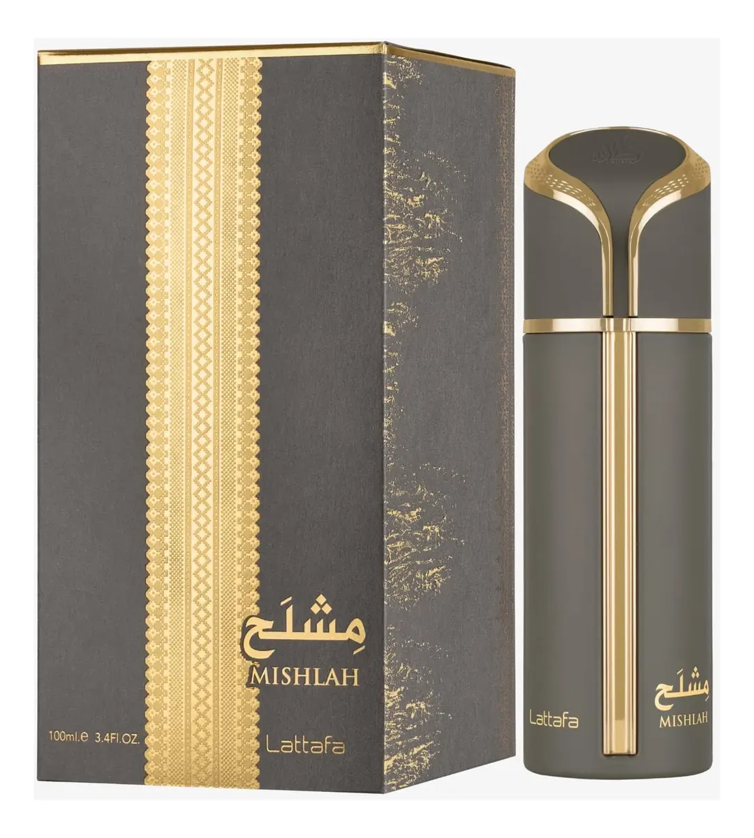 Perfume Lattafa Mishlah Eau De Parfum 100ml Masculino Importado