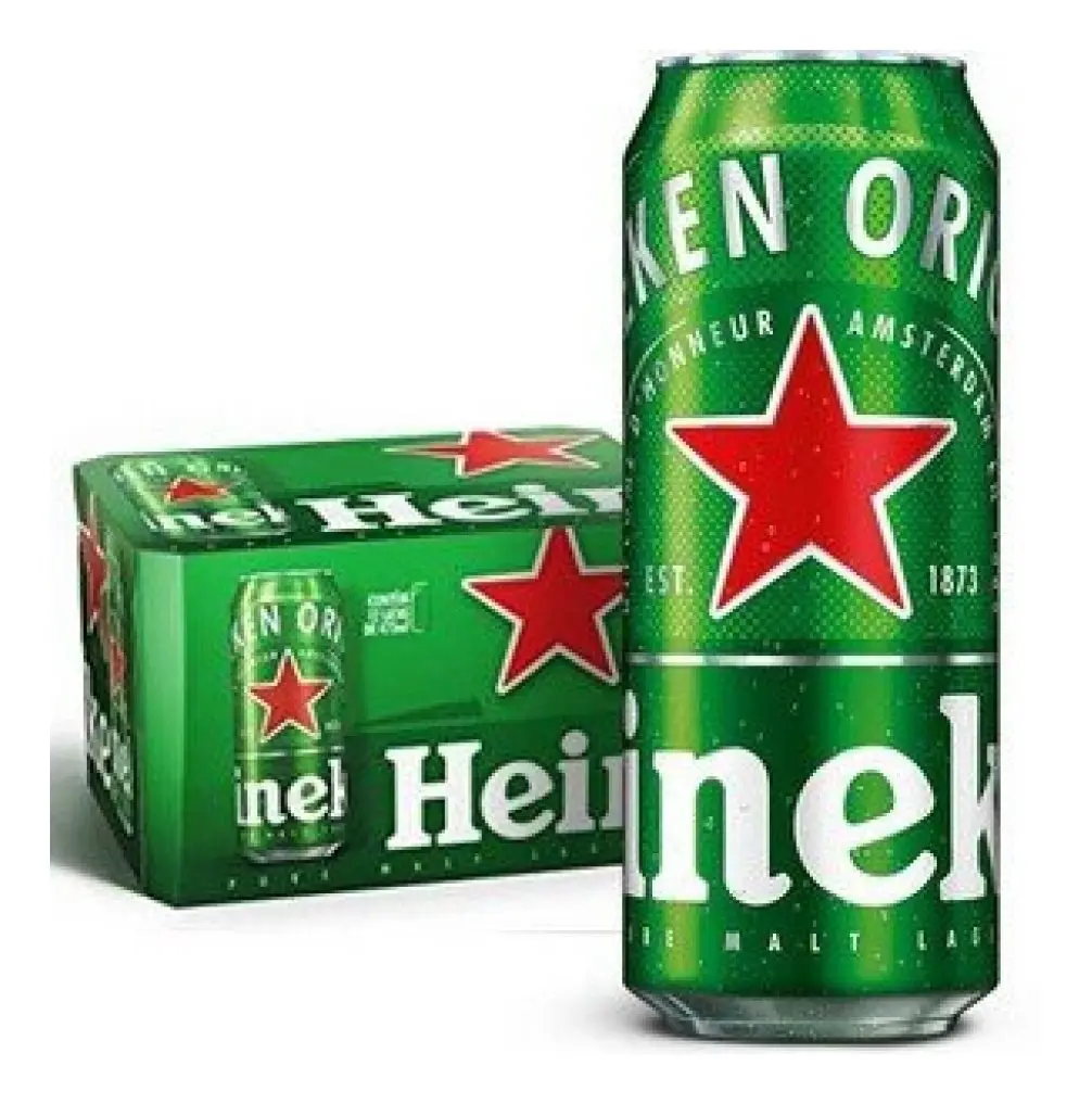 Fardo Cerveja Heineken 473ml com 12 latas
