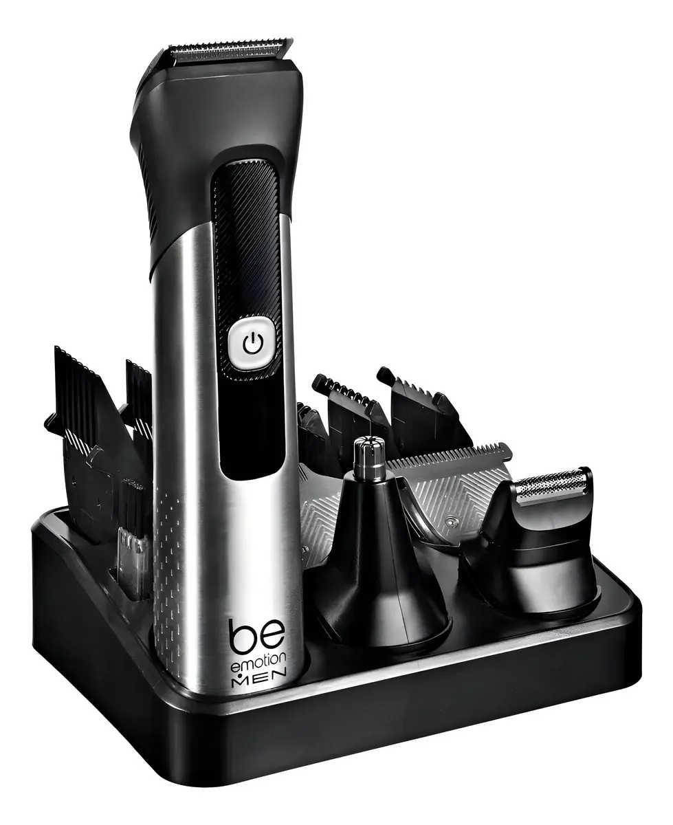 Aparador De Pelos Maxgroom Be Emotion Men - Polishop Cor Prateado